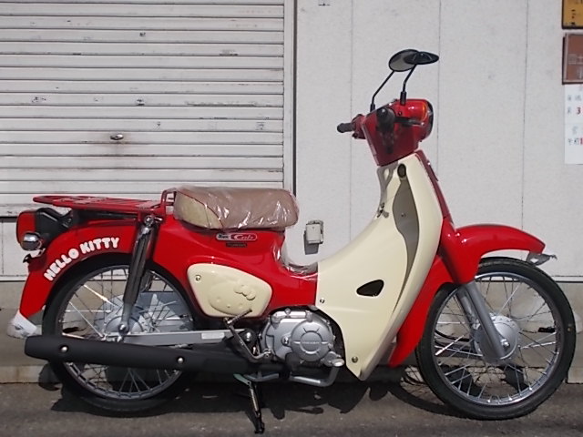 新車 スーパーカブ　キティー